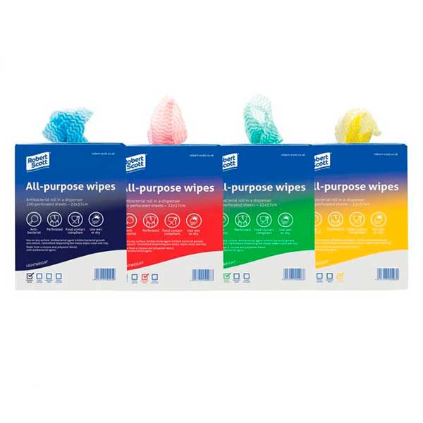 Dispenser Box of All Purpose Wipes (200) RGBY - Image 4