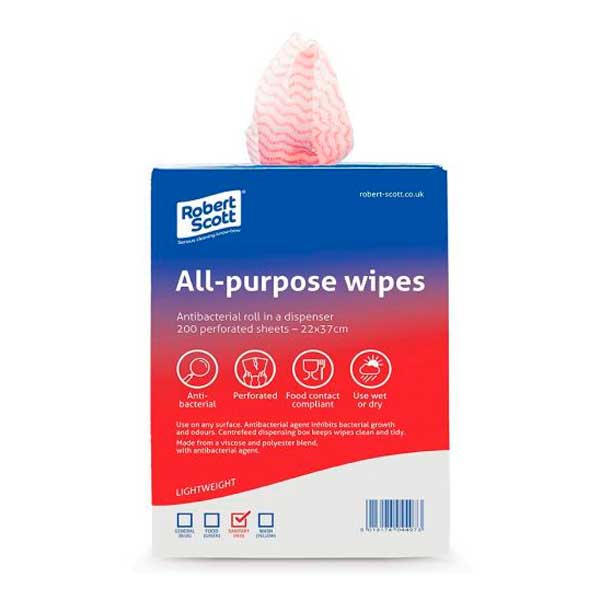 Dispenser Box of All Purpose Wipes (200) RGBY - Image 5