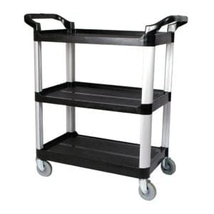 Caterers Utility 3 Tier Trolley Cart