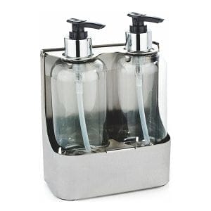 Double Stainless Steel 300ml Bottle Holder Wall mounted