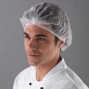 Standard Mob Cap
White/ Blue Box of 1000