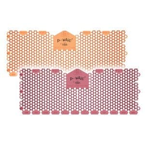 TROUGH P Wave Urinal Mat Mango (Case of 6)