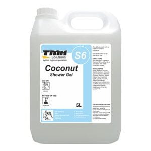 S6 Coconut Body Wash & Shower Gel 5L