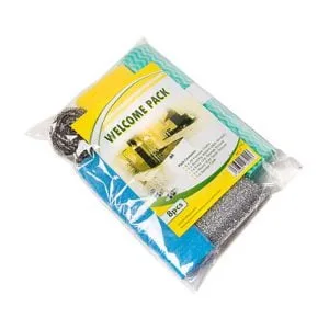 Welcome Pack learning Set inc 4 Clothes, Scourers, sponges