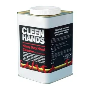 4.5L red cleen hands beaded hd hand cleanser