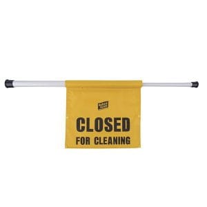 Hanging Sign-closed for cleaning