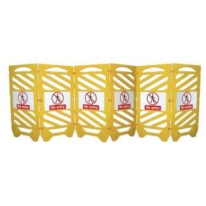 Extendable Barrier Safety Sign (per pair)