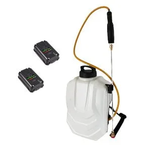 Samourai electric
backpack sprayer 15L
2 batteries